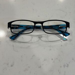 Rough Justice black & Blue, children’s eyeglass frames